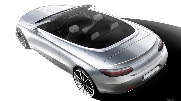 Αποκαλύπτεται η Mercedes C-Class Cabriolet